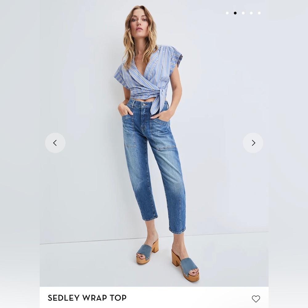 NWT Sedley Wrap Top
